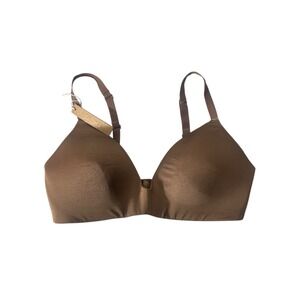 New Skims Body Lightly Lined Bra Size 38C Color Jasper‎